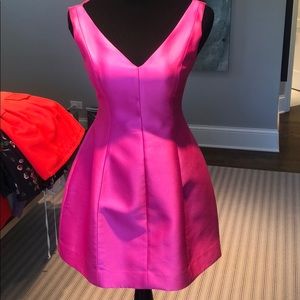 Hot pink Kate Spade dress